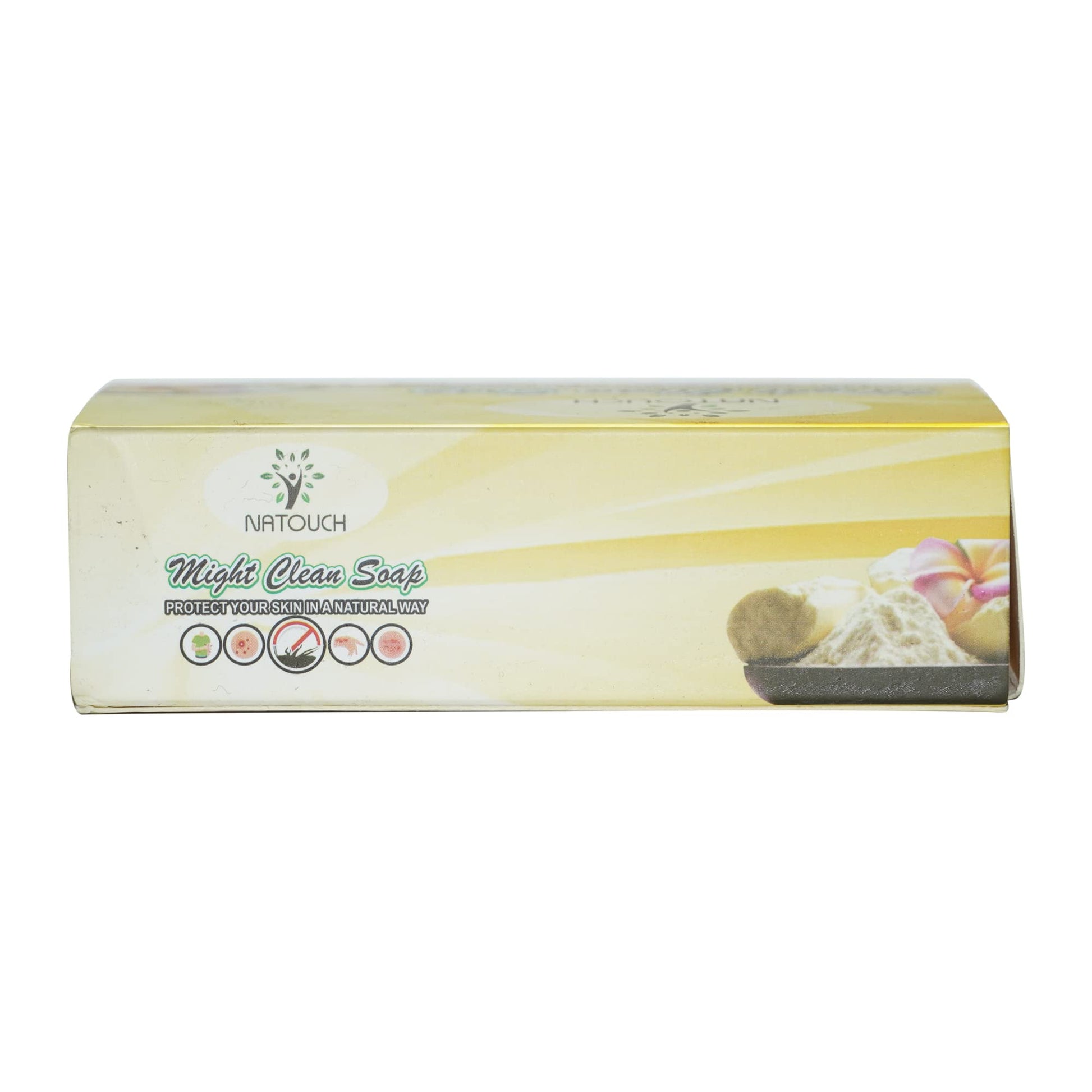 Natouch Sulfur Soap Bar, Sulfur Face Wash for Acne, Natural Tea Tree Body Soap Bar, Cleansing Soap Bar for Face & Body with Natural Tea Tree Oil and Coconut Oil, Relieves Itching, Acne, & Oily Skin - Natouch LLC